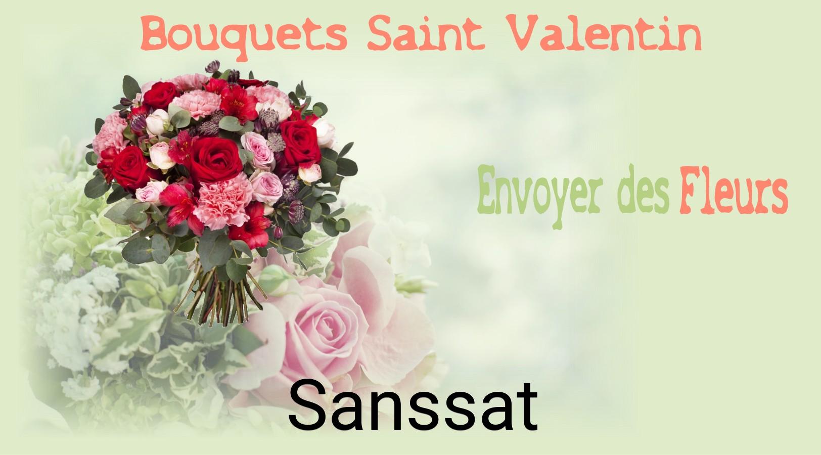Roses de Saint-Valentin livrées à Sanssat