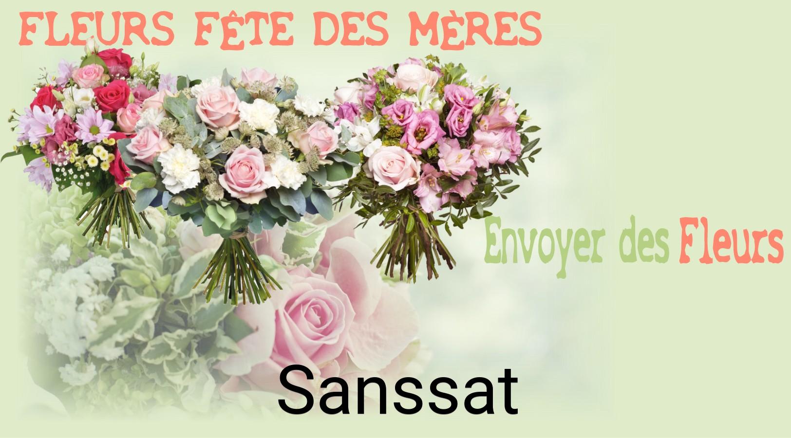 Bouquet de Fête des Mères livré à Sanssat